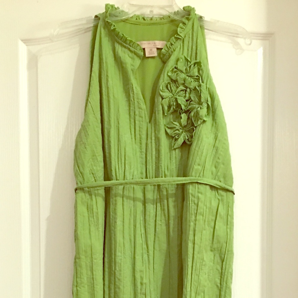 Springy green dress